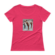 Load image into Gallery viewer, Ladies&#39; Scoopneck T-Shirt